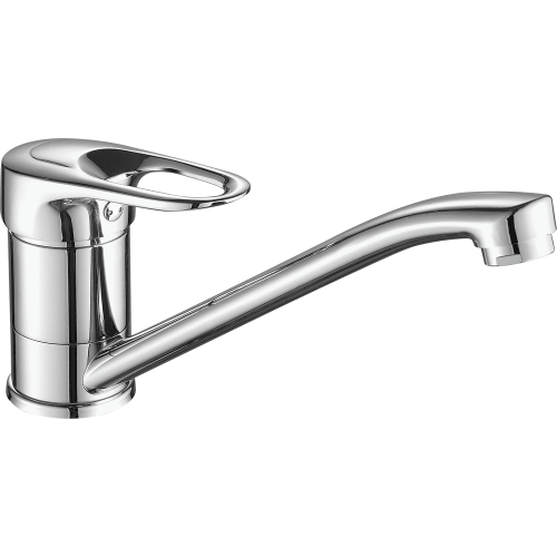 Смеситель для кухни Fashun A4204 на мойку хром - фото 2