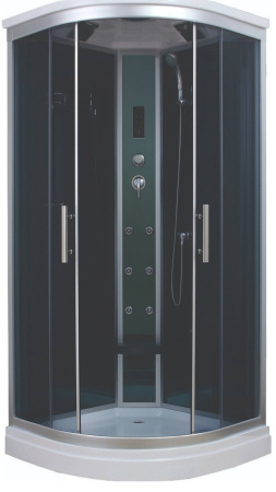 Душевая кабина Timo Standart T-1101 100х100 четверть круга с крышей