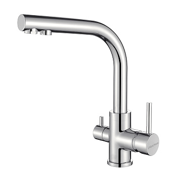 Смеситель для кухни Paulmark ESSEN Es213011-CR на раковину хром без термостата