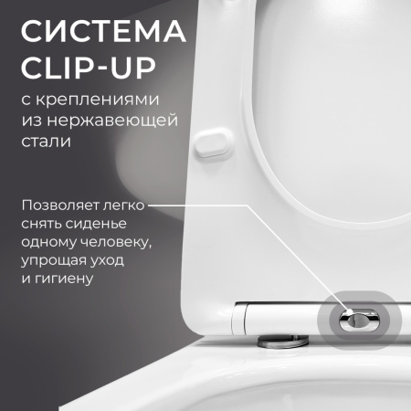 Унитаз подвесной Iberica Blanca Toledo alto IB.TLA.234.1B1 белый с сиденьем микролифт безободковый смыв торнадо