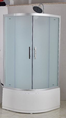 Душевая кабина Timo Imwei XH-90FS 90х90 четверть круга без крыши ориентация универсальная