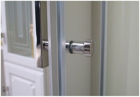 Душевой уголок Aquanet Delta NPE2142 100х100 стекло прозрачное профиль хром без поддона