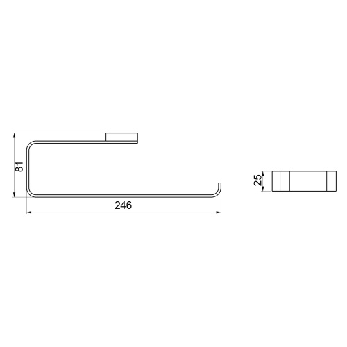 Полотенцедержатель Timo Selene 14057/03 - фото 4 Полотенцедержатель Timo Selene 14057/03 - фото 4