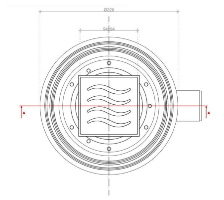 Душевой трап Pestan Confluo Standard Dry 1 13000015