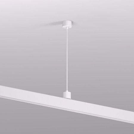 Подвод питания для подвесного монтажа трека Denkirs SMART BASE (СМАРТ БАСЕ) TR2124-WH