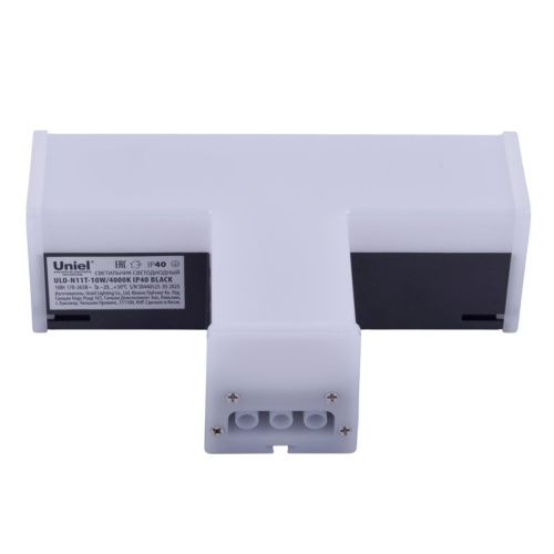 Линейный модульный светильник T-образный Uniel ULO ULO-N11T-10W/4000K IP40 BLACK - фото 2