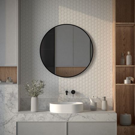 Зеркало с подсветкой Defesto AURA DF 2985R 80х80 подвесное