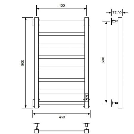 Кольцо для полотенец Migliore Amerida 16562