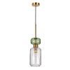 Светильник подвесной Escada Gloss (Глосс) 1141/1S Green/Clear