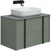 Тумба под раковину Allen Brau Reality 1.32005.CGM 80х50 подвесная цвет зеленый