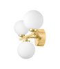 Светильник настенный Lumina Deco Marsiada (Марсиада) LDW 6033-3 F.GD