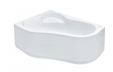 Ванна акриловая Santek Ибица 1WH112034 150х100 пристенная асимметричная без каркаса