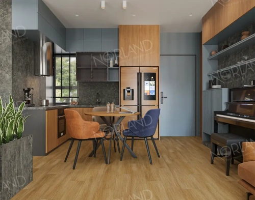 SPC ламинат Norland Vaker 1022-14 Lierne толщина 0.4 см 43 класс 1220х183 - фото 2