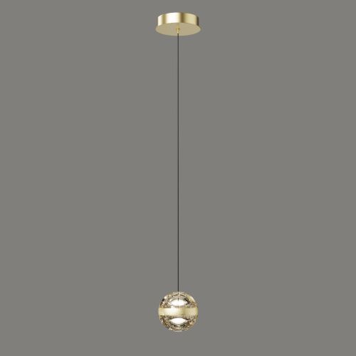 Светильник подвесной Delight Collection Frizzante (Фриззанте) MD23030088-1A brass/champagne - фото 2