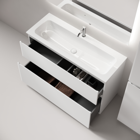 Тумба под раковину Sancos FOLK Floor FL120FW 120х40 напольная цвет белый