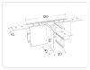 Коннектор Т-образный Ambrella Light Magnetic 220V (Магнетиц 220В) GL1036