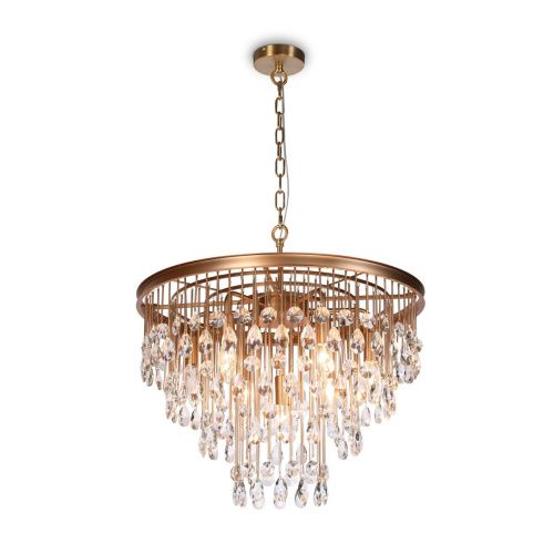 Светильник подвесной Maytoni Linn Neoclassic MOD091PL-07G - фото 3