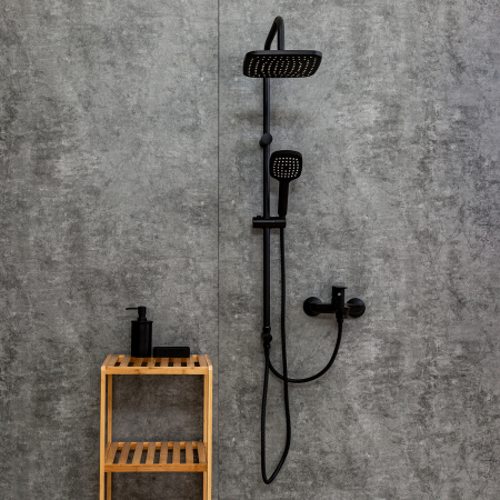 Душевая стойка Orange Aristo M19-944b настенная цвет черный