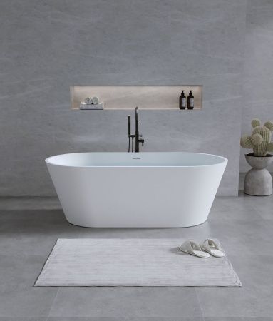 Ванна из искусственного камня Timo ELISSA ELISSA1580 160х75 отдельностоящая овальная