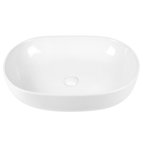 Раковина Bond Oval 60 см S59-600 накладная цвет белый глянцевый - фото 2