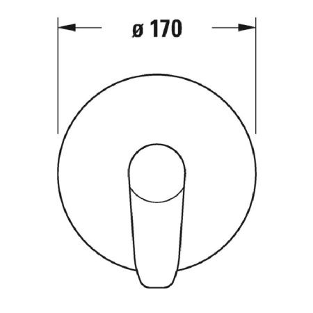 Базовый комплект для скрытого монтажа,без запорных клапанов Duravit DURAVIT GK0900000000