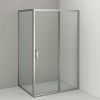 Душевой уголок Orange E23-12090TCR 120х89 стекло прозрачное профиль хром глянцевый без поддона
