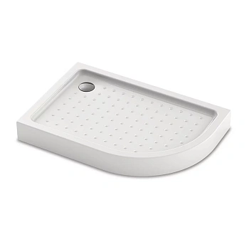 Душевой поддон Veconi Tezeo acrylic TZ55L-12080-C5 120х80 акрил белый с ножками и каркасом