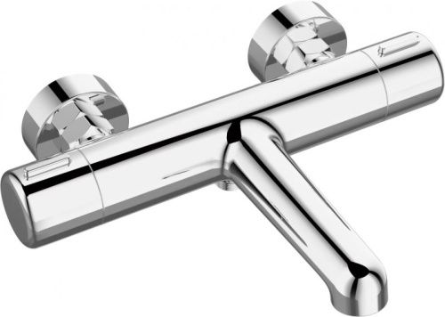 Душевая стойка Agger Thermo A2493500 настенная цвет хром с термостатом - фото 4