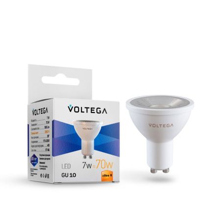 Лампа светодиодная Voltega Sofit GU10 Lens (Софит GU10 линзованный) 7060