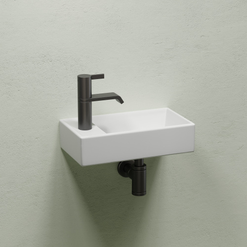 Раковина Ceramica Nova ELEMENT 42 см CN6051RMW подвесная цвет белый матовый - фото 2