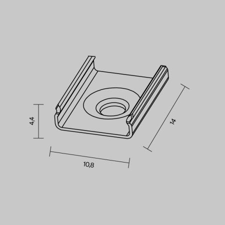 Комплект креплений Maytoni Led Strip 642011