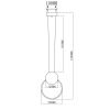 Светильник подвесной Moderli Yumi (Ыуми) V5020-1PL