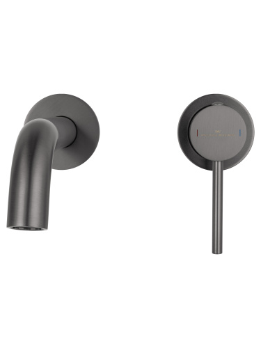 Смеситель Wonzon & Woghand Stick WW-88869017-BGM встраиваемый в стену графит - фото 2