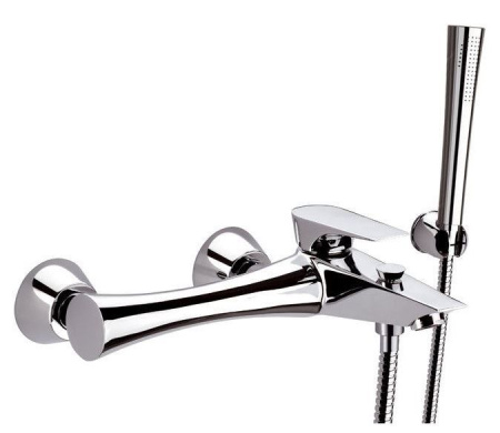 Смеситель для ванны Daniel Diva DV610-DO настенный золото