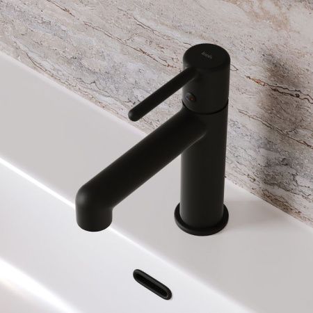 Смеситель IDDIS Aiger AIGBL00i01 на раковину черный
