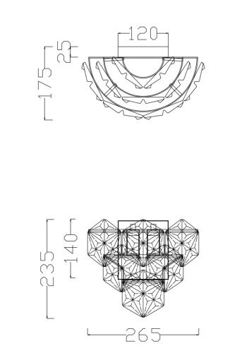 Бра Freya Molly FR1004WL-02CH - фото 3