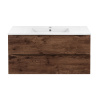 Тумба под раковину Vincea Mia VMC-2MC100RW 101х50х46 подвесная цвет коричневый
