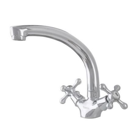 Смеситель для кухни Сантаком 4408 на мойку хром