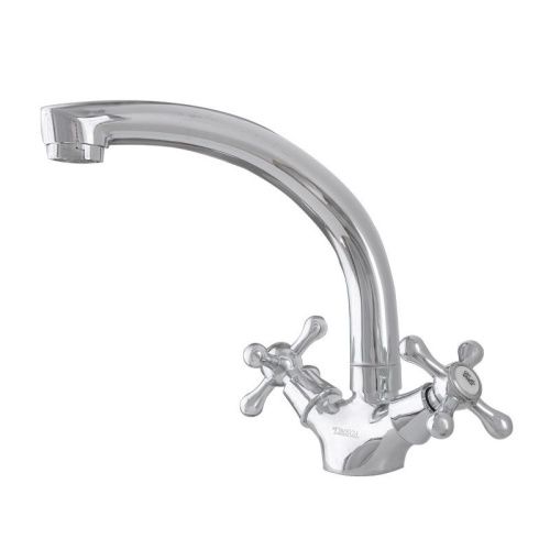 Смеситель для кухни Сантаком 4408 на мойку хром - фото 2