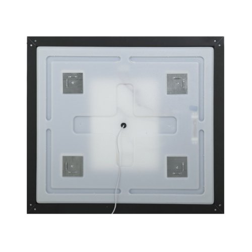 Зеркало BelBagno Kraft SPC-KRAFT-900-800-SENS-NERO 90х80 - фото 4