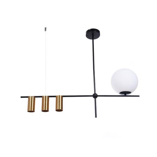 Светильник подвесной Lumina Deco Drino (Дрино) LDP 6042-4 BK+MD - фото 3