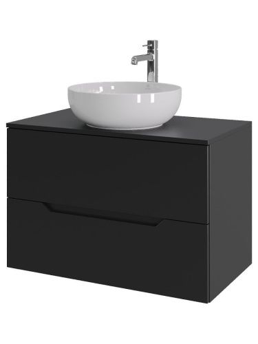 Тумба с раковиной Orange Line Li-80TubMDF+B07-420W 80х50