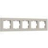 Рамка на 5 постов Werkel Slab 4690389218477