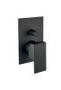 Смеситель Fiore Kube 100NN7517 встраиваемый в стену черный
