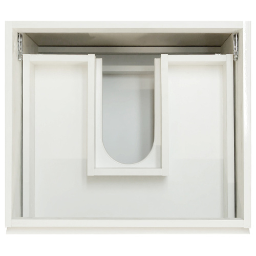 Тумба с раковиной Эстет Dallas Luxe 110 ФР-00002024 45х48х43 подвесная цвет белый - фото 4