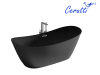 Ванна акриловая Cerutti SPA CT10508 170х75 отдельностоящая овальная с ножками