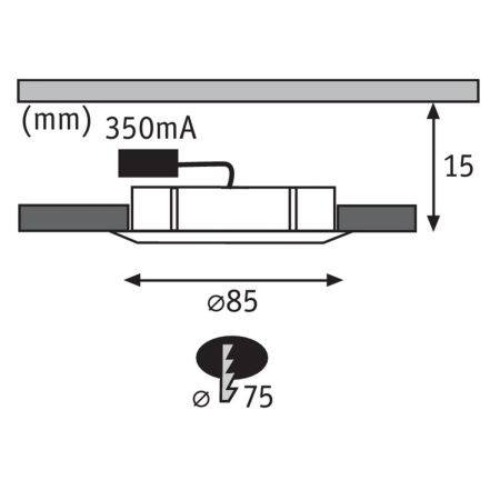 Светильник мебельный Paulmann Micro Line Circuit (Мицро Лине Цирцуит) 93569