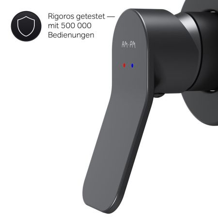 Смеситель для душа Am.Pm X-Joy F85A65022 встраиваемый в стену черный