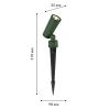 Ландшафтный светильник Favourite Micron (Мицрон) 4809-1T