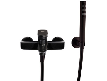 Смеситель для ванны Mamoli Sadler 1602PG29602K настенный черный матовый